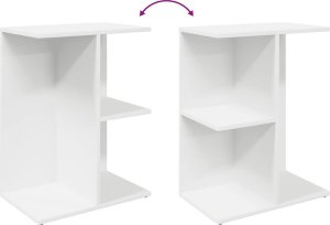 vidaXL vidaXL Stoliki nocne, 2 szt. białe, 46,5x29x61 cm 8