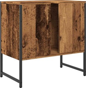 vidaXL vidaXL Szafka pod umywalkę, stare drewno, 60x33x60 cm 7