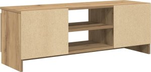 vidaXL Szafka pod telewizor, dąb artisan, 102x30x36 cm 6