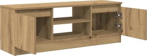 vidaXL Szafka pod telewizor, dąb artisan, 102x30x36 cm 7