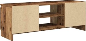 vidaXL Szafka TV, stare drewno, 102x30x36 cm 6