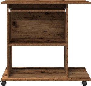 Biurko vidaXL Brązowe 80 cm x 50 cm 4