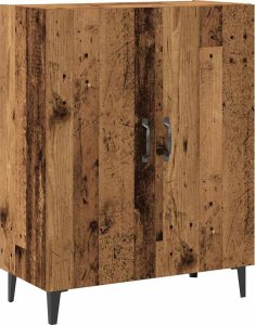vidaXL vidaXL Komoda z szafką ścienną, stare drewno 4