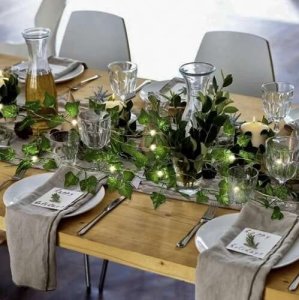 Gardlov Sztuczny bluszcz + LED Gardlov 24538 8