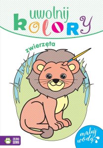 Zielona Sowa Uwolnij kolory. Zwierzęta 1