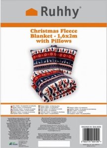 Ruhhy Koc 1,6x2m + 2x poszewka na poduszkę Ruhhy 24825 2