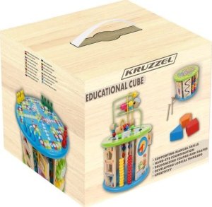Kruzzel Kostka edukacyjna drewniana Kruzzel 24670 2