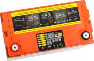 Rebel ML Akumulator żelowy głębokiego rozładowania z wyświetlaczem 12V 100Ah 3