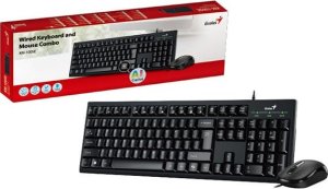 Klawiatura + mysz Genius GENIUS set klávesnice+myš KM-100SE/ Drátový set/ Copilot/ USB/ černá/ CZ+SK layout 5