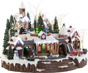 Dekoracja świąteczna DKD Home Decor Ozdoby świąteczne Wielokolorowy Żywica 47 x 35 x 33 cm 1