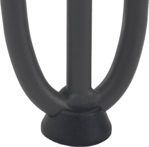 vidaXL Nogi do stołu Hairpin, 4 szt., antracyt, 42 cm, lita stal 9
