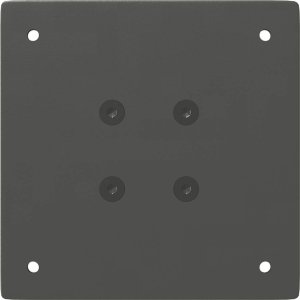 vidaXL Nogi do stolika kawowego, 4 szt., antracyt, 42 cm, stal 7