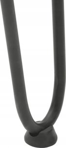 vidaXL Nogi do stołu Hairpin, 4 szt., antracyt, 72 cm, lita stal 8