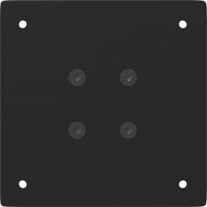 vidaXL Nogi do stolika kawowego, 4 szt., czarne, 72-74 cm, stal 6