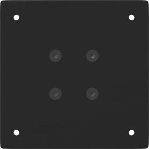 vidaXL Nogi do stolika kawowego, 4 szt., czarne, 100-102 cm, stal 7