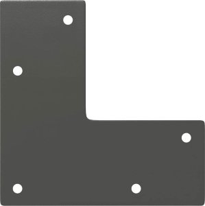 vidaXL Nogi do stołu Hairpin, 4 szt., antracyt, 30 cm, lita stal 7