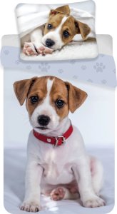 Jerry Fabrics Pościel  Pies Jack Russel Terrier 140x200 Jerry Fabrics 1