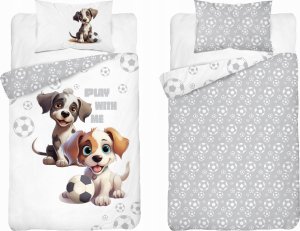 Detexpol  Pościel do łóżeczka Mali Piłkarze 100x135 Detexpol 2