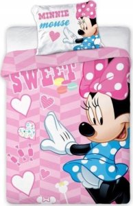 Jerry Fabrics Pościel do łóżeczka Myszka Minnie 100x135 Jerry Fabrics 2