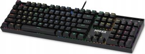 Klawiatura Defender Klawiatura przewodowa Defender MIRAX GK-352 MECHANICZNA podświetlana gaming RGB outemu blue 6