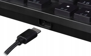 Klawiatura Defender Klawiatura bezprzewodowa Defender CLEIKOS GK-135 mechaniczna bluetooth + 2.4 GHz + kabel Gaming RGB outemu 15