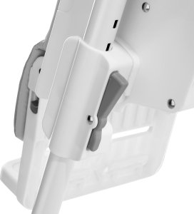 Tectake Krzesełko do karmienia Sophia, składane, regulowane, 5-punktowy pas - biały 11