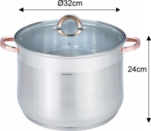 Klausberg KLAUSBERG GARNEK GASTRO Z POKRYWĄ 32cm 18,7L KB-7797 2