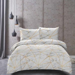 Cotton World Komplet pościeli 3D Marmur 140x200 2-częściowy 1