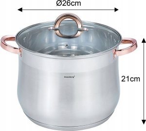 Klausberg KLAUSBERG GARNEK GASTRO Z POKRYWĄ 26cm 10,7L KB-7794 2