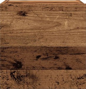 vidaXL Wisząca szafka telewizyjna, stare drewno, 30,5x30x30 cm 4