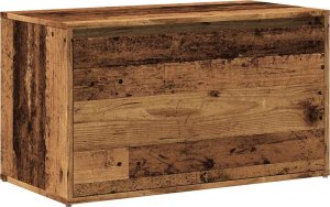 vidaXL vidaXL Ławka do holu 80x40x45 cm Stare drewno Drewno klejone 2