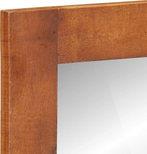 vidaXL vidaXL Lustro ścienne z szufladami, 60x33x90 cm, lite drewno akacjowe 6