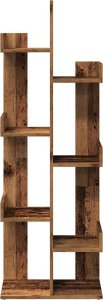 vidaXL vidaXL Regał na książki, stare drewno 48x25,5x140 cm 4