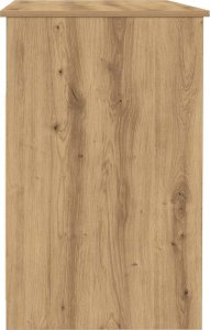 vidaXL vidaXL Biurko, dąb artisan, 102x76x50 cm, materiał drewnopochodny 5