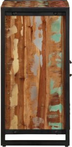 vidaXL Szafka, kolorowa, 55x35x70 cm, lite drewno z odzysku 6