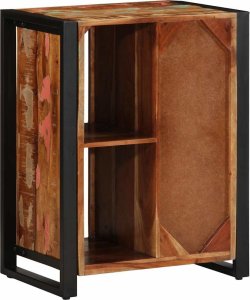 vidaXL Szafka, kolorowa, 55x35x70 cm, lite drewno z odzysku 7