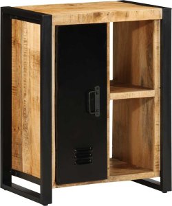 vidaXL Szafka, 55x35x70 cm, lite surowe drewno mango 1