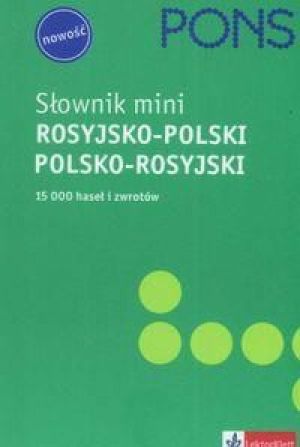 Słownik mini rosyjsko - polski, polsko - rosyjski PONS 1