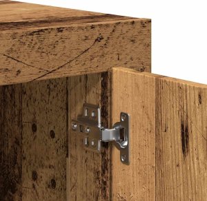 vidaXL vidaXL Komoda, stare drewno, 92x35x75 cm, materiał drewnopochodny 9