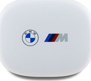 Słuchawki BMW BMW słuchawki Bluetooth BMBEMIATP20LOH    TWS + stacja dokująca biały/white Printed Logos 3