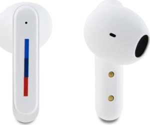 Słuchawki BMW BMW słuchawki Bluetooth BMBEMIATP20LOH    TWS + stacja dokująca biały/white Printed Logos 5