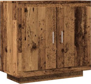 vidaXL vidaXL Komoda, stare drewno, 80x40x75 cm, materiał drewnopochodny 2