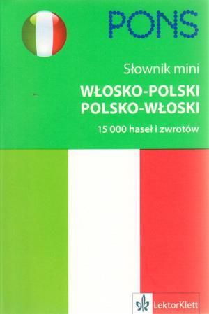 Słownik mini włosko - polski, polsko - włoski PONS 1