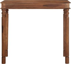 vidaXL vidaXL Stół barowy, 120x60x107 cm, lite drewno akacjowe 2