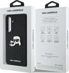 Karl Lagerfeld Karl Lagerfeld KLHCS24FEPGKLKCPK Sam S24  FE S721 czarny/black hardcase Monogram Karl&Chaoupette Head Pin 8