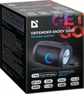 Głośnik Defender Głośnik Bluetooth BEATBOX 16W 7