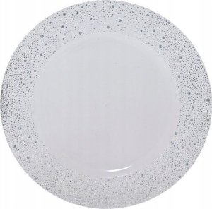 Kaemingk Podtalerz biały z nakrapianym srebrnym rantem 33cm plastikowy 3