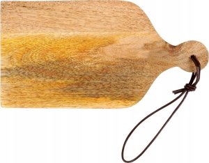 Deska do krojenia Home Styling Collection Deska do krojenia z drewna mango, z uchwytem, 10 x 19,5 x 1,3 cm 5