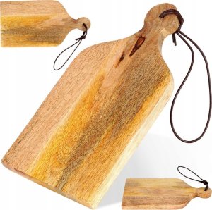 Deska do krojenia Home Styling Collection Deska do krojenia z drewna mango, z uchwytem, 10 x 19,5 x 1,3 cm 9