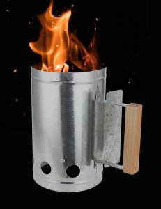 Garden King Komin do rozpalania grilla rozpalacz węgla, brykietu 28x17 cm 3